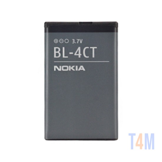 BATERIA NOKIA 2650/3500 CLASSIC/5100/5310/6100/6101/6103/6125/6136/6170/6260/6300/7200/7270 BL-4CT 800MAH